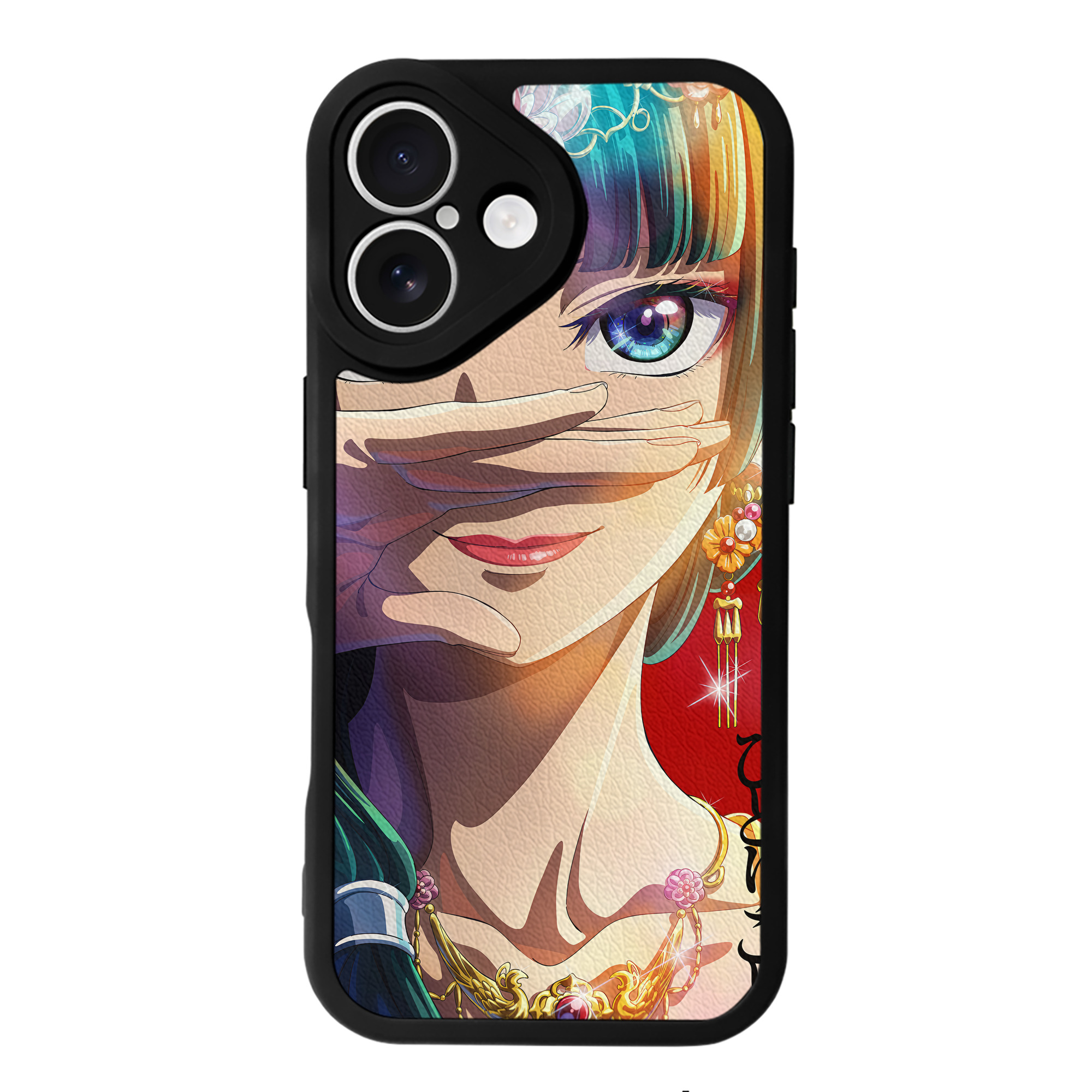 （画像用） 薬屋のひとりごと The Apothecary Diaries 【iPhone 16シリーズ対応】シリコンスマホケース（レザー調） 材質：シリコン